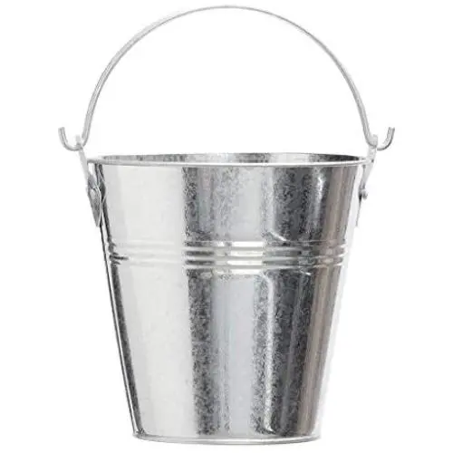 Westeco Wood Pellet Grill Drip Grease Bucket Replacment Parts for Grill/Smoker GMG, Traeger HDW152 & Pit Boss & Camp Chef BBQ Grills Galvanized Metal Pail with Handle Westeco Wood Pellet Grill Drip Grease Bucket Replacment Parts for Grill/Smoker GMG, Traeger HDW152 & Pit Boss & Camp Chef BBQ Grills Galvanized Metal Pail with Handle