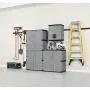 Rubbermaid Storage 72 Inch, Four-Shelf, 2 Door cabinet, Resin Locking Storage Cabinet Rubbermaid Storage 72 Inch, Four-Shelf, 2 Door cabinet, Resin Locking Storage Cabinet