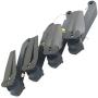 4 Pieces Motor Spare Replacement Parts with Motor & Propeller Supplies for E58 JY019 S168 RC Drone Accessories
