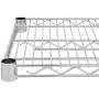 Commercial Chrome Wire Shelving 24 x 60 (2 Shelves) - NSF Commercial Chrome Wire Shelving 24 x 60 (2 Shelves) - NSF