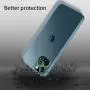 Casetego Compatible with iPhone 12 Pro Max Camera Lens Protector,[2 Pack] Aluminum Alloy Lens Protective Ring Circle Metal Camera Lens Protector for iPhone 12 Pro Max 6.7 inch,Green