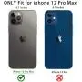 Casetego Compatible with iPhone 12 Pro Max Camera Lens Protector,[2 Pack] Aluminum Alloy Lens Protective Ring Circle Metal Camera Lens Protector for iPhone 12 Pro Max 6.7 inch,Black