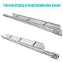 PETKAO Stainless Steel Burner Grill Parts Kit for Select Viking Gas Grill Models, for Viking 316-911, VGBQ 30 in T series, VGBQ 41 in T series, VGBQ 53 in T series, VGBQ030-2T,VGBQ300-2RT/E and Others