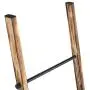 MyGift 5-ft Urban Rustic Wall-Leaning Burnt Wood & Metal Quilt Blanket and Towel Storage Ladder Stand MyGift 5-ft Urban Rustic Wall-Leaning Burnt Wood & Metal Quilt Blanket and Towel Storage Ladder Stand
