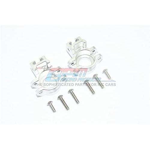 GPM for Traxxas Unlimited Desert Racer 4X4 (#85076-4) Upgrade Parts Aluminum Rear Axle Hub - 1Pr Set Silver