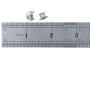 SUBANG 40 Pieces Metal Pin Backs Locking Pin Keepers Locking Clasp with Storage Case