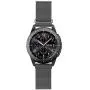 Yutior Stainless Steel Band Compatible with Samsung Galaxy Watch 3 41mm / Galaxy Watch Active 40mm / Active 2 44mm / Galaxy Watch 42mm, 20mm Metal Replacement Band for Women Men, Black