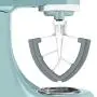 KENOME 4.5/5 Quart Flex Edge Beater for KitchenAid Tilt-Head Stand Mixer,All-Metal Die Cast Beater Blade with Both-Sides Flexible Silicone Edges Bowl Scraper,White