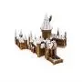 Fascinations Metal Earth ICONX Premium Series Harry Potter Hogwarts Castle in Snow 3D Metal Model Kit