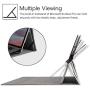Fintie Case for New Microsoft Surface Pro 7 / Pro 6 / Pro 5 / Pro 4 / Pro 3 12.3 Inch Tablet - Multiple Angle Viewing Portfolio Business Cover, Compatible with Type Cover Keyboard (Navy)