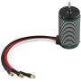 keyren 1515 Motor Metal Motor, Metal 2200KV Compact RC Motor, Brushless RC Vehicle for 1/8 Scale RC Car RC Short-Course Truck RC Crawler Car