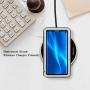 LOVE MEI Samsung Galaxy S10 Case with Built-in Glass Screen Protector Full-Body Wireless Charging Sturdy Hard Cover Shockproof Dustproof Metal and Silicone Heavy Duty Case for Samsung S10 (Silver)