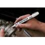 Markal 96823 Valve Action Paint Marker with 1/8'' Bullet Tip, Black (12 Markers)