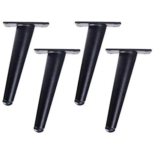 Bikani Golden Sofa Legs Round Solid Metal Furniture Legs Sofa Replacement Legs Perfect for Mid-Century Modern/Great IKEA hack for Sofa, Couch, Bed, Coffee Table (Black Color, 8 Inches,Set of 4) Bikani Golden Sofa Legs Round Solid Metal Furniture Legs Sofa Replacement Legs Perfect for Mid-Century Modern/Great IKEA hack for Sofa, Couch, Bed, Coffee Table (Black Color, 8 Inches,Set of 4)