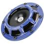 Novelbee 12V 110db Electric Super Horn with Bracket,High Tone and Low Tone Metal Twin Horn Kit for Boat,Car,Truck,Motorcycle (Blue)
