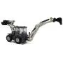 EMART Alloy Diecast Toy Digger and Excavator Truck Model 1:50 4-Wheel Multi-Function Excavator Metal Engineering Vehicle Car Collection Toys for Kids