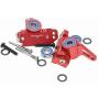 RC Alloy Caster Block&Steering Blocks for Traxxas 1/10 2WD Slash, Stampede, Rustler, Nitro Slash-Replaces Part 3632(Pair)