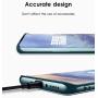 DTTO for Oneplus 7 Pro Case, Soft TPU Clear Stylish Cover All-Round Protection Anti-Falling Case with Metal Luster Edge for Oneplus 7 Pro,Mint Green