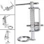 DIYARTS Large Metal Darning/Free Motion Sewing Machine Presser Foot Quilting Embroidery Foot for for All Low Shank Brother Singer Babylock Janome and More Sewing Machines