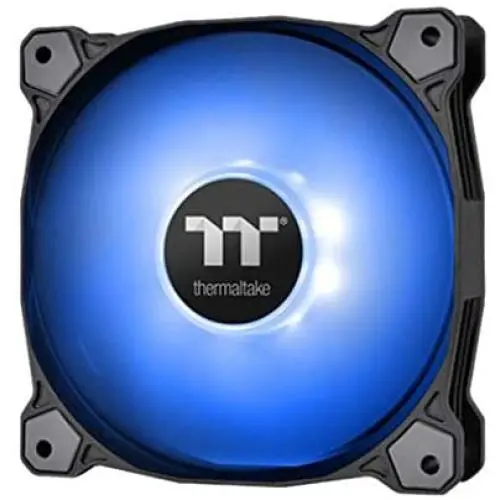 Thermaltake 120mm Pure A12 PWN Case Fan (Single Pack)-Blue CL-F109-PL12BU-B Thermaltake 120mm Pure A12 PWN Case Fan (Single Pack)-Blue CL-F109-PL12BU-B