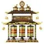 Microworld Tibet Prayer Wheel 3D Metal Puzzle Jigsaw Laser Cut Brain Teaser DIY Model Building Kits Toys J051 Microworld Tibet Prayer Wheel 3D Metal Puzzle Jigsaw Laser Cut Brain Teaser DIY Model Building Kits Toys J051