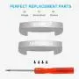 Solo 3 Replacement Parts Hinge Wireless Accessories Repair Kit Compatible with Beats by Dre A1796 Solo 3.0 Wireless Headphones (Sliver) Solo 3 Replacement Parts Hinge Wireless Accessories Repair Kit Compatible with Beats by Dre A1796 Solo 3.0 Wireless Headphones (Sliver)