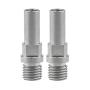 Yaruijia Titanium Alloy Bolt V Brake Bosses Post Ultralight M8 M10 Pitch 1.25mm MTB BMX Bike Service Parts (M10x1.25mm, Titanium)