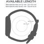 Fullmosa Compatible Apple Watch Band 38mm 40mm 42mm 44mm Leather Compatible iWatch Band/Strap Compatible Apple Watch SE & Series 6 5 4 3 2 1, 38mm 40mm Black + Golden Buckle + Silver Adapter