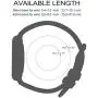 Fullmosa Compatible Apple Watch Band 38mm 40mm 42mm 44mm Leather Compatible iWatch Band/Strap Compatible Apple Watch SE & Series 6 5 4 3 2 1, 38mm 40mm Black + Golden Buckle + Silver Adapter