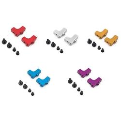 JVSISM for 144001 124019 124018 Metal Servo Mount Fixed Seat Upgrade Accessories RC Car Parts,Yellow