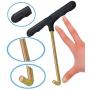 Vincilee Trampoline Spring Pull Tool (T-Hook) Trampoline Spring Tool（2 Pack