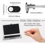 Elimoons Ultra-Thin Webcam Cover Slide Metal Laptop Camera Cover Sticker Blocker for Laptop Apple MacBook iMac iPad Cell Phone Tablet Echo Show Anti Spy Privacy Elimoons Ultra-Thin Webcam Cover Slide Metal Laptop Camera Cover Sticker Blocker for Laptop Apple MacBook iMac iPad Cell Phone Tablet Echo Show Anti Spy Privacy