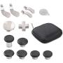 MOSTOP Elite Kit for Xbox One Elite Series 2 Controller, Xbox Gaming Accessories, Xbox One Elite Series 2 Controller Accessory Kit, Metal Mod 6 Swap Thumbsticks Joysticks 4 Paddles 2 D-Pads (Silver)