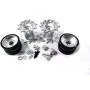 Mato Metal Sprockets Driving Wheels Idler Wheels with Bearings Rubber Tread for 1/16 2.4G American M1A2 Abrams 3918-1 RC Tank