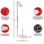 Single Cone Spool Stand Alone Cast Iron Thread Stand Thread Holder Fits for Sewing Embroidery Serger Brand