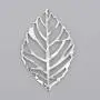 Baosity 30 Pieces Hollowed Leaf Shape Bail Charms for Earring Drops DIY Crafts Accessory Jewelry Making Findings Crafts Ornaments Metal - Silver Baosity 30 Pieces Hollowed Leaf Shape Bail Charms for Earring Drops DIY Crafts Accessory Jewelry Making Findings Crafts Ornaments Metal - Silver