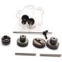 YU-NIYUT 1 Set Assembled Metal Gears with 370 Motor Speed Change Gear Box for WPL B1 B24 B16 B36 C24 1/16 4WD 6WD RC Car DIY Accessories