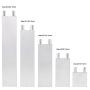 Water Cooling Block, Aluminum Radiator Liquid Water Cooler Heat Sink for PC Laptop/Applicable to Computer CPU Graphics Heatsink/White(40 x 200 x 12mm)