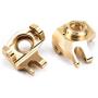 FPVKing Front Steering Knuckle Heavy Duty Metal Brass for 1/10 RC Crawler Axial SCX10 II 90046 Upgrade Parts