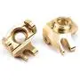 FPVKing Front Steering Knuckle Heavy Duty Metal Brass for 1/10 RC Crawler Axial SCX10 II 90046 Upgrade Parts FPVKing Front Steering Knuckle Heavy Duty Metal Brass for 1/10 RC Crawler Axial SCX10 II 90046 Upgrade Parts