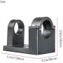 ZYL Double-Headed Nibbler Metal Cutter Holder Holder for Double Head Sheet Metal Nibbler Cutter Drill Tool