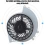 Hakeeta Internal PS4 Cooling Fan Replacement, Portable Replacement Part Internal CPU Cooling Fan Built in Fan with Screwdriver Metal Base Plate Quite Cooler for Playstation 4 KSB0912HE 1200.