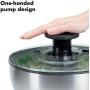 OXO Steel Salad Spinner OXO Steel Salad Spinner