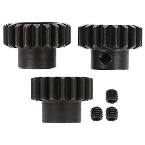 Motor Pinion Gear, M1 ¢5mm 17T-19TT 20T-22T RC Metal Pinion Motor Gear Set for 1/8 RC Buggy Truck Car (20T-22T) Motor Pinion Gear, M1 ¢5mm 17T-19TT 20T-22T RC Metal Pinion Motor Gear Set for 1/8 RC Buggy Truck Car (20T-22T)