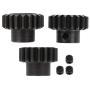 Motor Pinion Gear, M1 ￠5mm 17T-19TT 20T-22T RC Metal Pinion Motor Gear Set for 1/8 RC Buggy Truck Car (20T-22T)