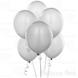 Silver 10 Inch Latex Balloons 24 Pack Thickened Extra Strong for Baby Shower Garland Wedding Photo Booth Birthday Party Supplies Arch Decoration Engagement Anniversary Christmas Festival