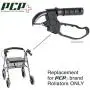 PCP Brand Model 533 Replacement Part/Hand Brake & Cable for Rollator, Black, 1 Count (Pack of 1) PCP Brand Model 533 Replacement Part/Hand Brake & Cable for Rollator, Black, 1 Count (Pack of 1)
