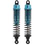 Hisoul RC Shock Absorbers, Adjustable Oil 100mm Metal Shock Absorber Damper for 1/10 RC Car Truck Parts Crawler Type Axial SCX10 TRX4 D90 (Pack of 2)