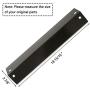 Hisencn Replacement Rebuild Repair Kit Fits Chargriller 3001, 3008, 3030, 4000, 5050, 5252 Gas Grill Models, Stainless Steel Burner, Porcelain Steel Heat Plate, Porcelain Cast Iron Cooking Grid Grates