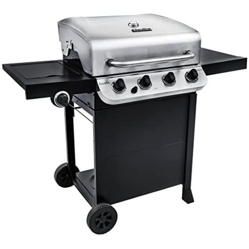 Char-Broil Performance 475 4-Burner Cart Liquid Propane Gas Grill- Stainless